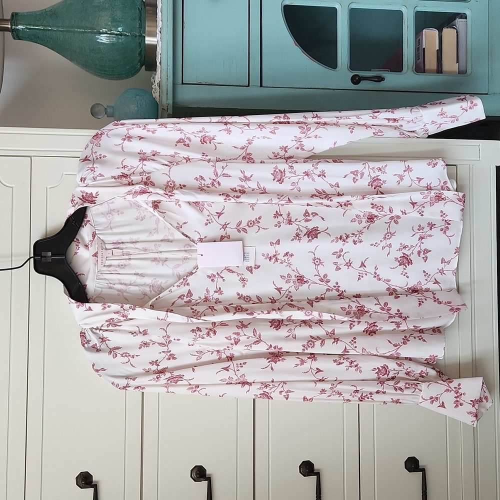 Rebecca Taylor Strawberry Blouse